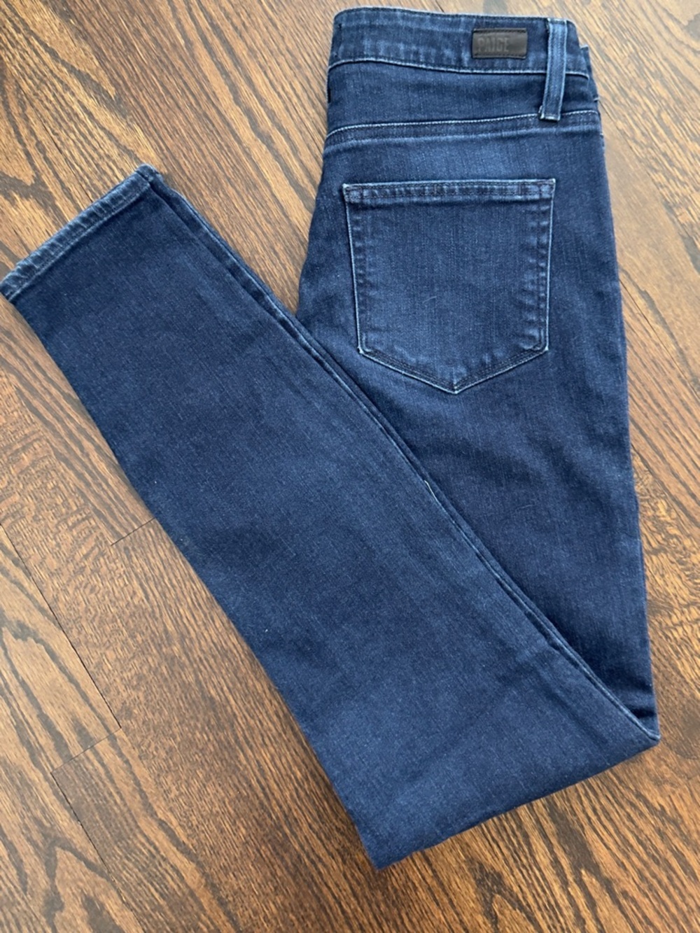 PAIGE Dark Indigo Stretch Jeans